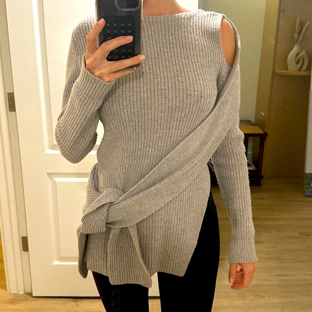 Philip Lim Grey Wool Sweater
